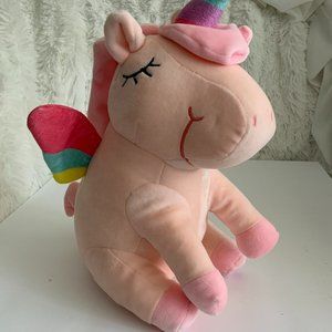 Light up Furry Unicorn Plush Toy